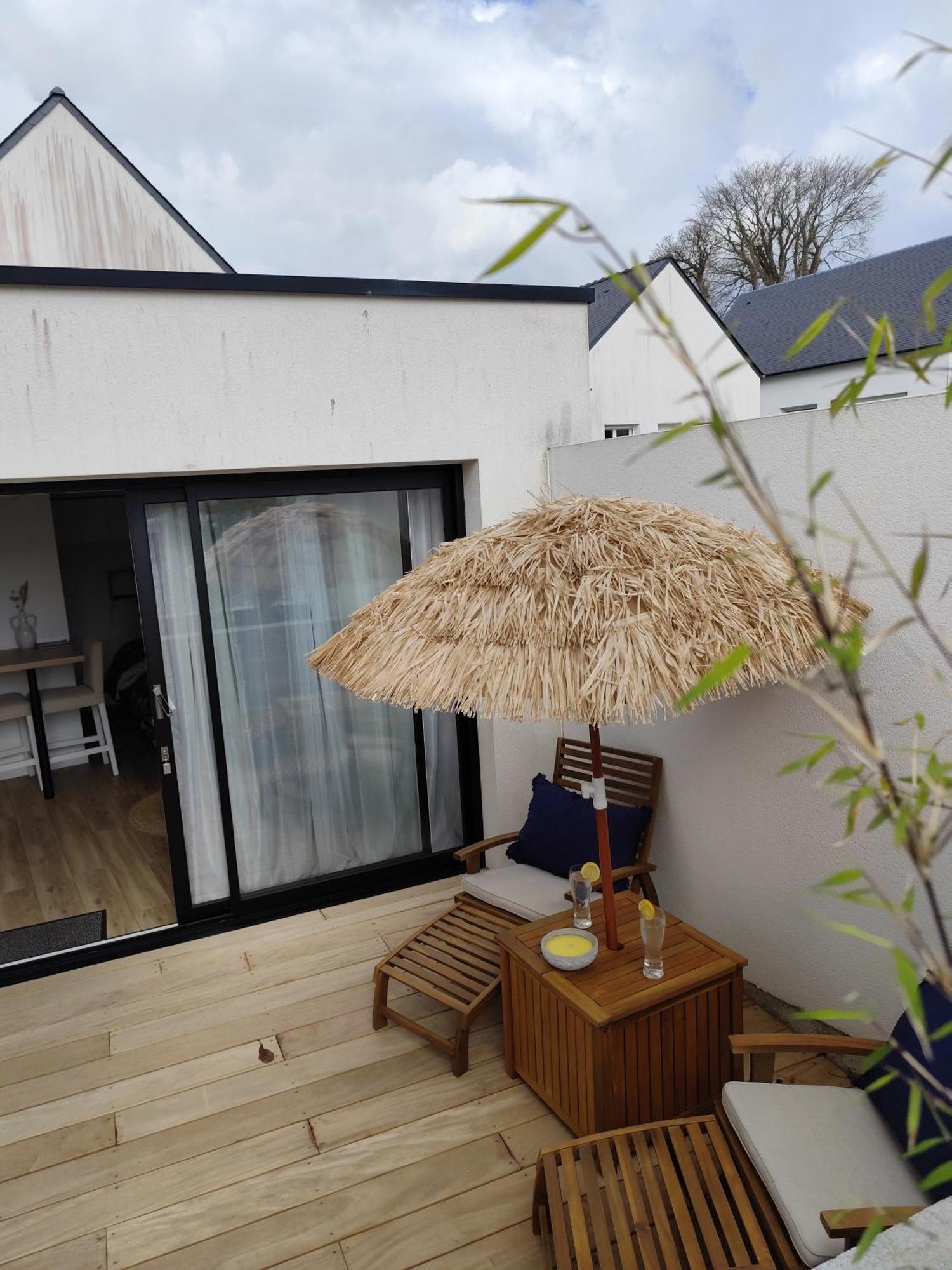 La Pause Bretonne Apartment Queven ภายนอก รูปภาพ